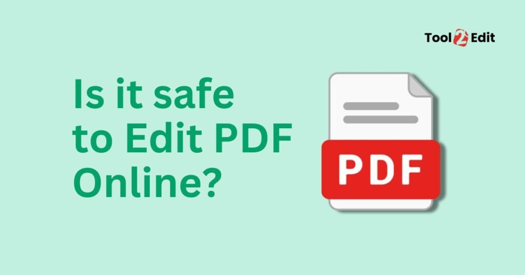 Safe Online PDF editing without uploading files
